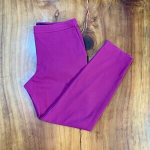 Theory Thaniel Dress pants 8 Designer Approach Twill Stretch Pink Career W4-21